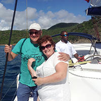 Nice couple on a day sail